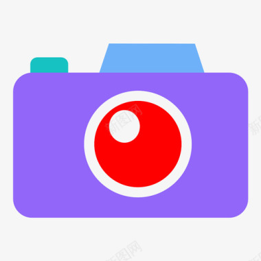 相机标志照相机捕获图像图标图标