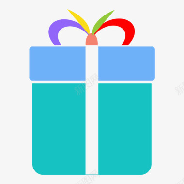 生日礼物摆件礼物聚会礼盒图标图标