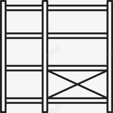 奶制品货架货架家具整理图标图标