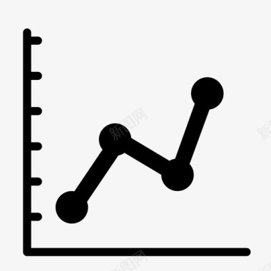 节点花纹折线图信息图度量图标图标