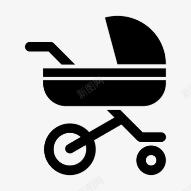 推车婴儿婴儿车婴儿推车图标图标