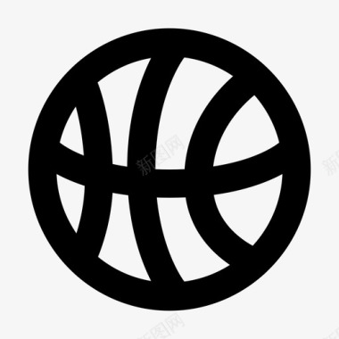 运动logo篮球投篮得分图标图标