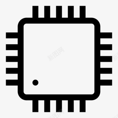集成电路外围设备个人电脑图标图标
