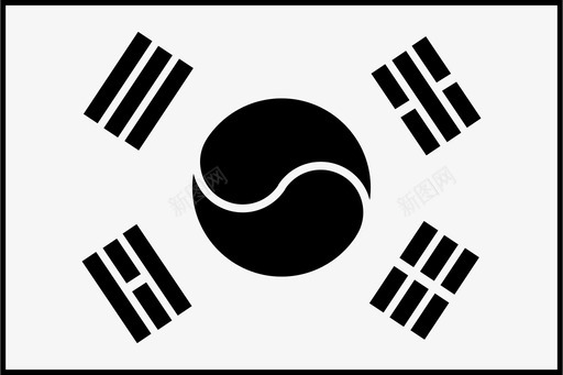 朝鲜国旗代表起源图标图标