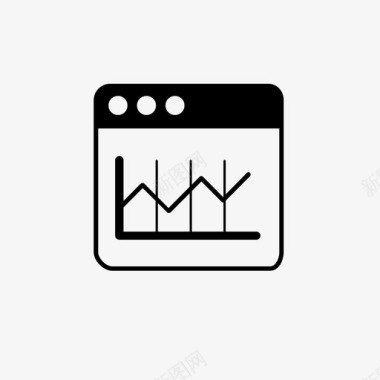 创意图表信息图表统计报告图标图标