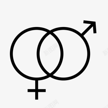 性别女性人物图标图标