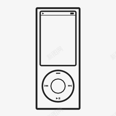 度量器ipodmp3mp3播放器图标图标