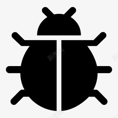 标志应用调试应用程序昆虫图标图标