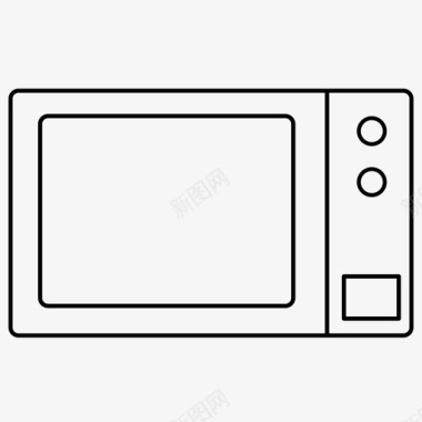 宝宝食谱微波炉食谱厨房用具图标图标