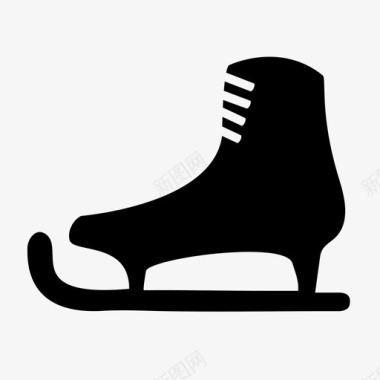 冰溜冰运动图标图标