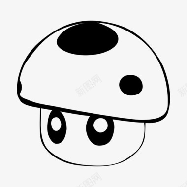 小蘑菇图标图标