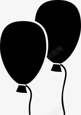 气球直播间礼物采购产品气球礼物节日图标图标