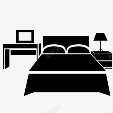 家具和家居卧室家具家居图标图标