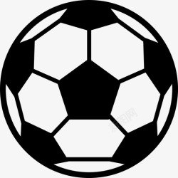 足球运动回合图标图标