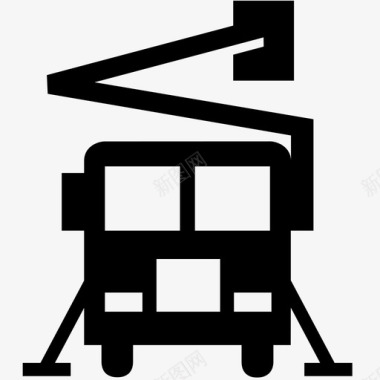 化学分子式斗式卡车多用途卡车篮式起重机图标图标