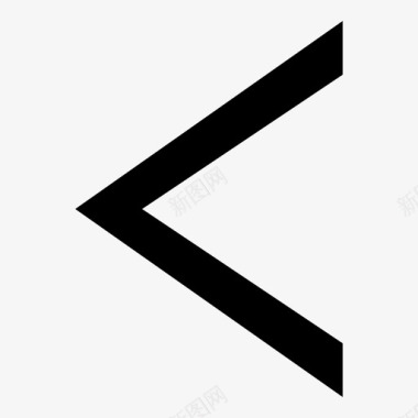 向左旋转箭头向左箭头向后图标图标