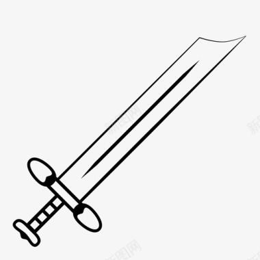 剑短剑rpg图标图标