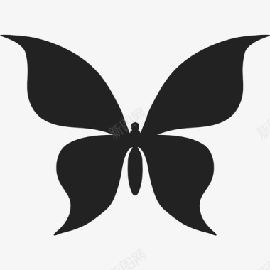 蝴蝶动物飞翔图标图标