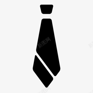 领带西装套装图标图标