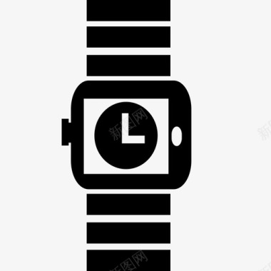 智能手表豪华分针图标图标