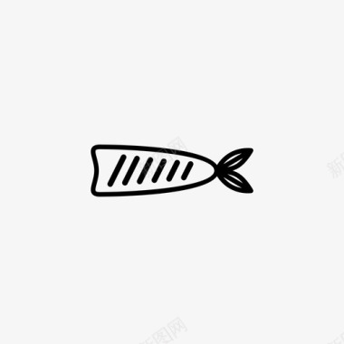 鱼营养膳食图标图标
