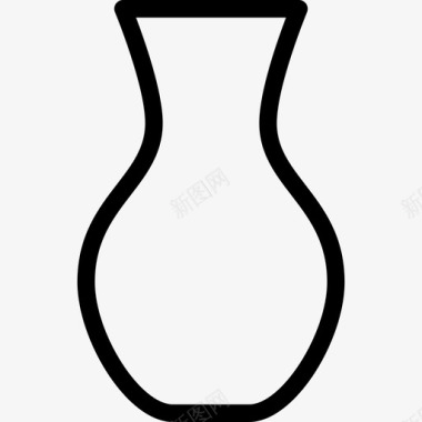 花瓶标志形状图标图标