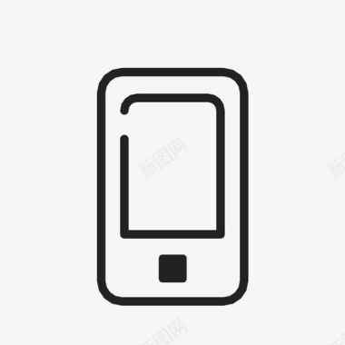 智能手机科技iphone图标图标