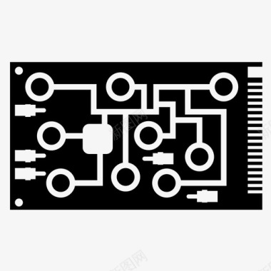 电路板电路板arduino试验板图标图标