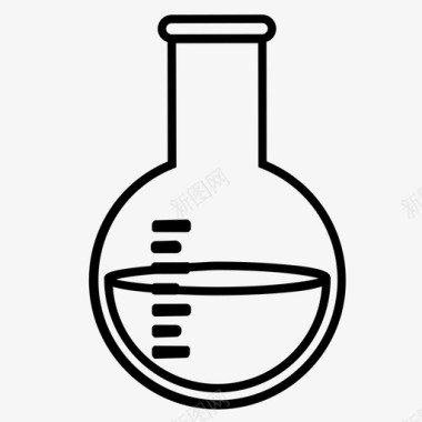 实验免抠PNG素材烧杯化学实验图标图标