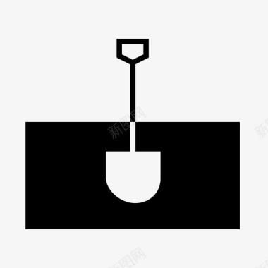 描述框挖掘动词学校项目图标图标