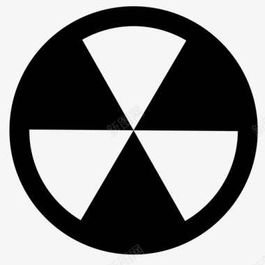 放射性危险标签图标图标