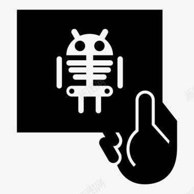 径向放射android放射学android风格android图标图标