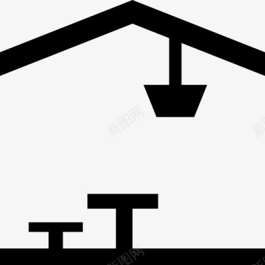 遮蔽所室内家房子图标图标