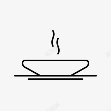 厨房logo碗盘子厨房图标图标