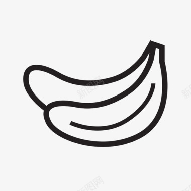 采购产品香蕉食品和饮料水果图标图标