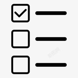 勾选列表投票待办事项列表待办事项图标高清图片