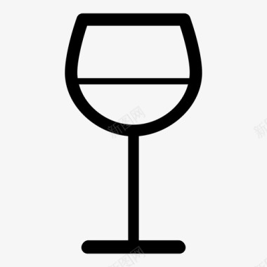 葡萄酒白酒红酒图标图标