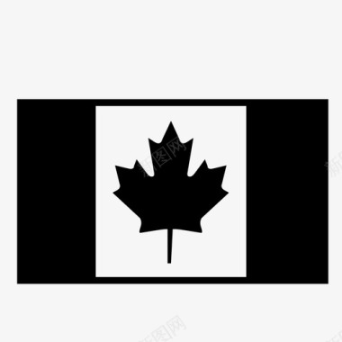 加拿大国旗旗帜图标图标