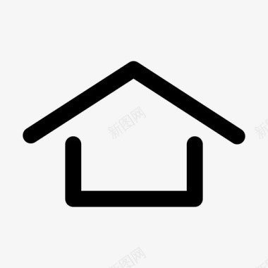 房子居住空间房地产图标图标
