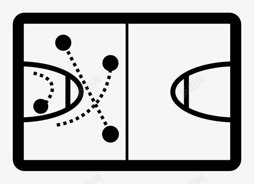 教练策略篮球棋盘图标图标