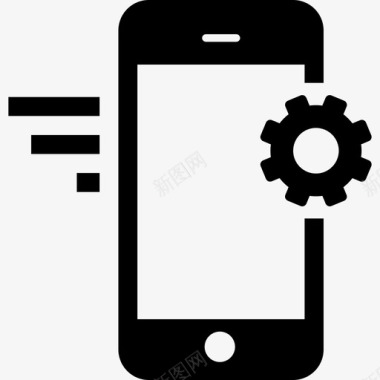 营销电话移动设置手机设备图标图标
