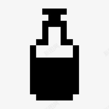 瓶子容器复古图标图标