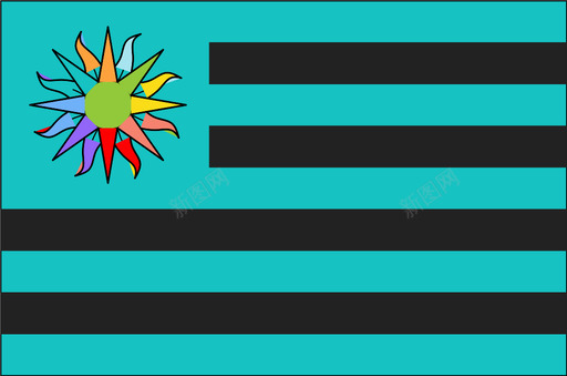 国家乌拉圭国旗国家旗帜图标图标