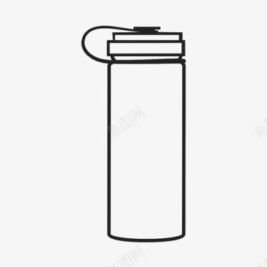 水凝胶水容器水瓶图标图标