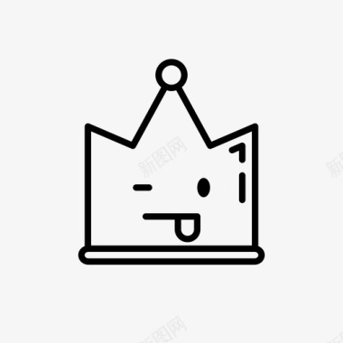 皇冠王国领袖图标图标