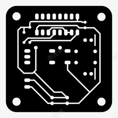 电路电路板硬件电子图标图标