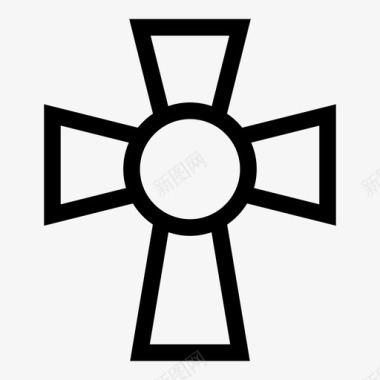 光辉十字架神善图标图标