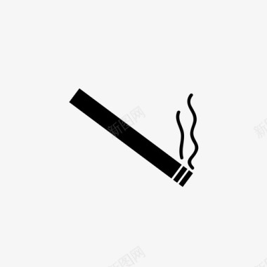 香烟点燃点燃香烟图标图标