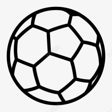 足球运动圆形图标图标