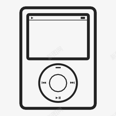 度量器ipodmp3mp3播放器图标图标